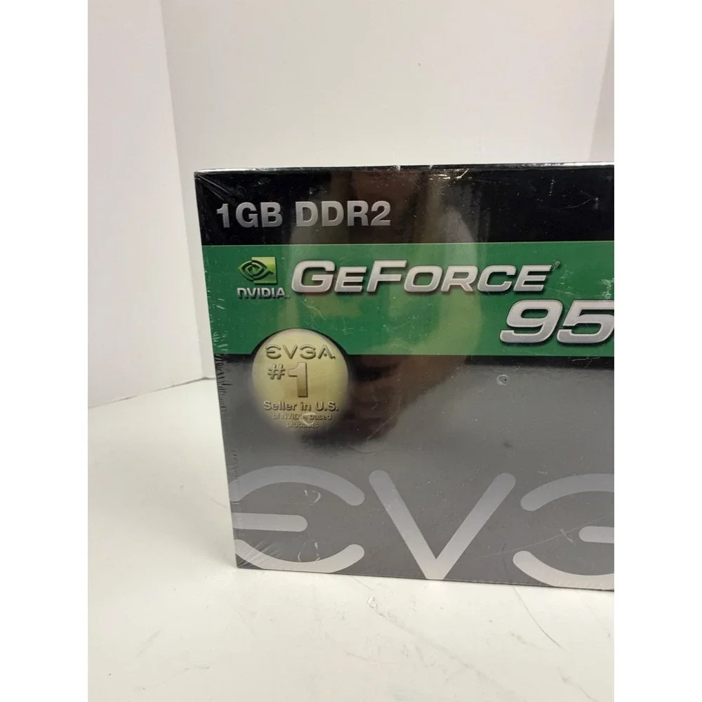 EVGA NVIDIA GeForce‎ 9500 GT 1GB DDR2 PCI-E 2.0 Graphics Card GPU New Sealed